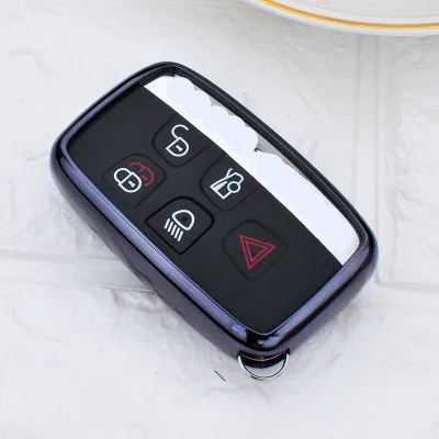 Мягкие TPU ключа автомобиля чехол для Land Rover A9 Range Sport Evoque freelander 2 Jaguar XE XJ Xjl XF C-X16 V12