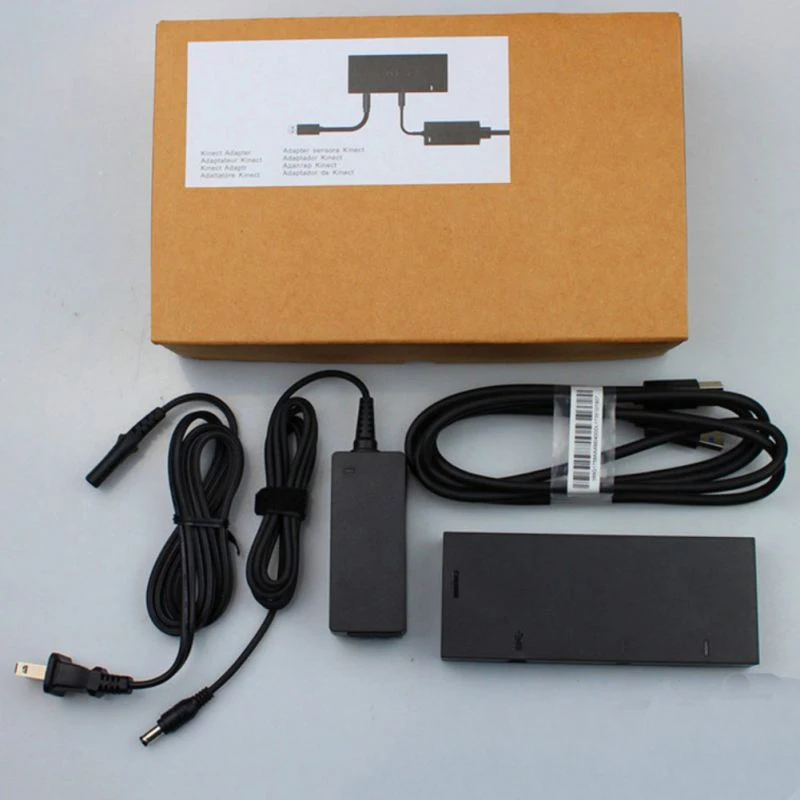 Адаптер штепсельной вилки ЕС для XBOX Kinect 2 0 Sensor Microsoft Xbox One S X & Windows 8 10 PC USB3.0 US Plug AC
