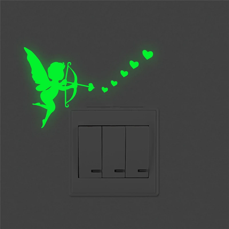 Креативные наклейки в виде Купидона ангела миловидного переключателя