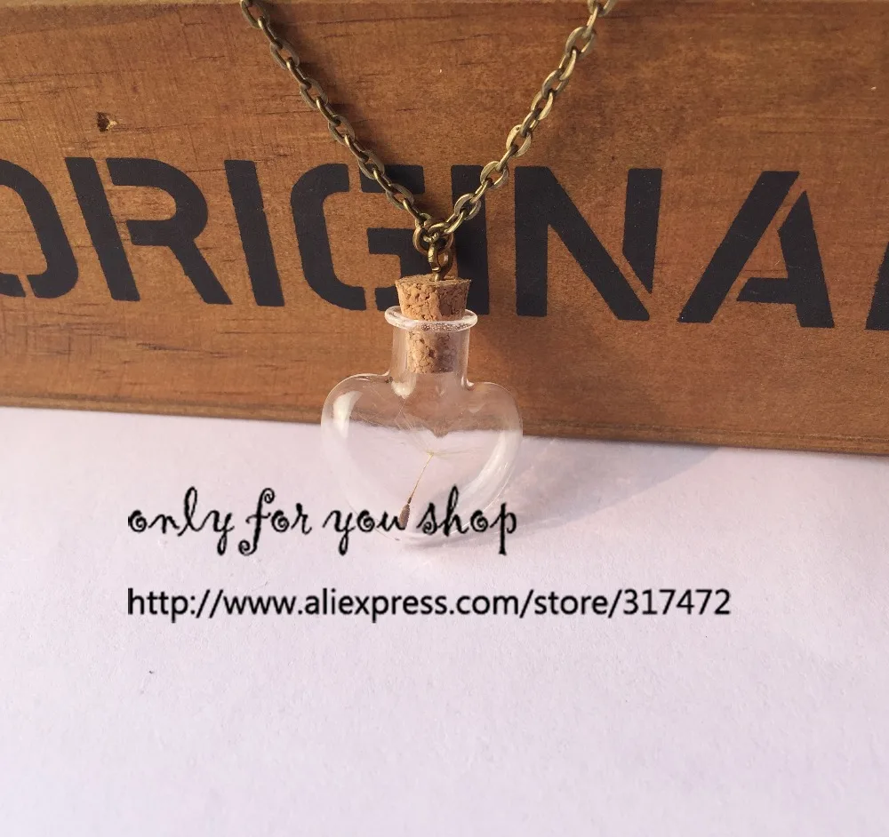 10 шт. семена настоящего одуванчика сделайте желание чтобы подвеска подарок