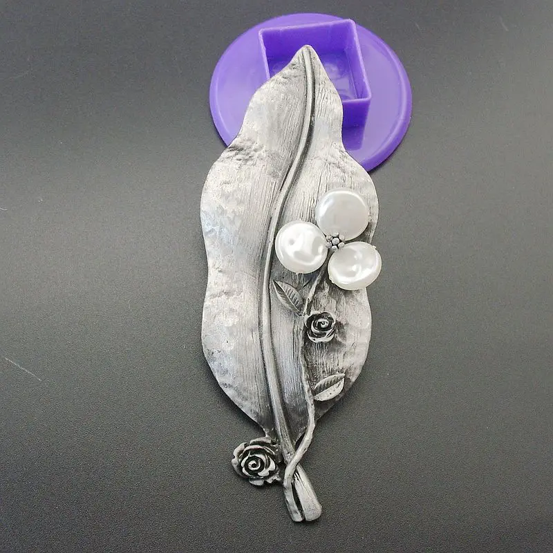 2017 модные новые мужские ювелирные изделия с цветами черного цвета ракушкой