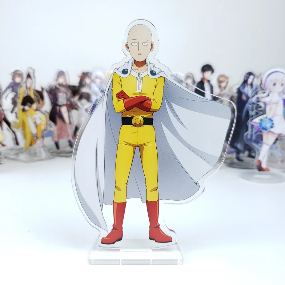 Аниме ONE PUNCH-MAN Saitama Genos Косплей акриловая настольная декоративная пластина