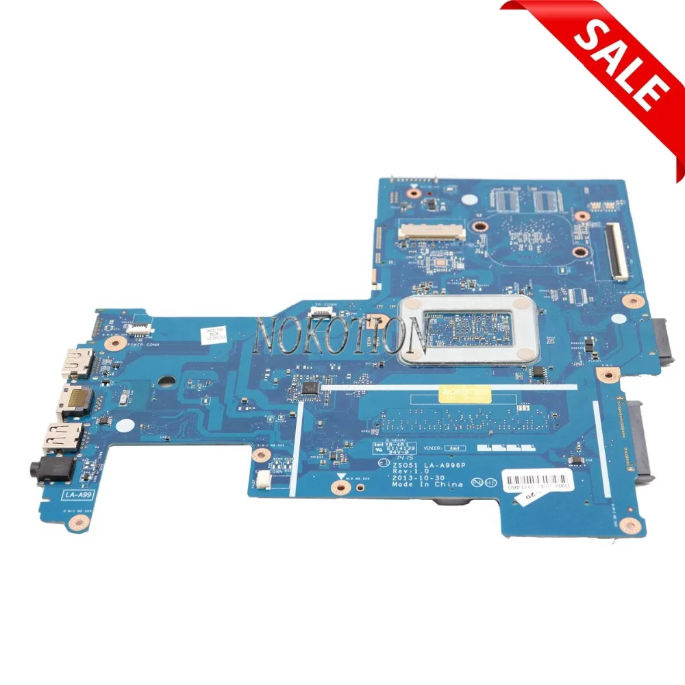 NOKOTION 750633-501 для hp 15-H 15-G серии Материнская плата для ноутбука ZS051 LA-A996P REV 1,0 750633-001 основная плата