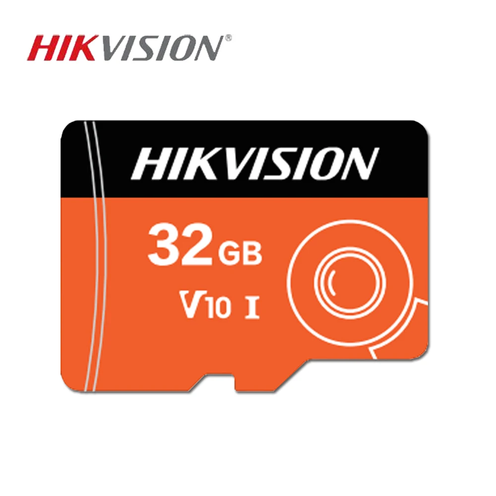 HIKVISION sd-карта 32 Гб 64 Гб 128 ГБ 256 ГБ v30 оранжевая TLC карта памяти cartao de memoria Высокая емкость мини карта памяти TFcard