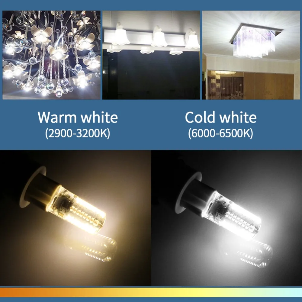 Светодиодный G4 G9 E14 лампа с затемнением AC DC 12V 220V 3W 6W 9W COB SMD Замена галогенного освещения прожектора люстра Bombillas