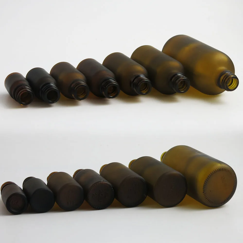 

30cc 50cc 100cc big small amber brown perfume liquid spray glass bottle with plastic black white sprayer 1oz 1/2oz 500pcs