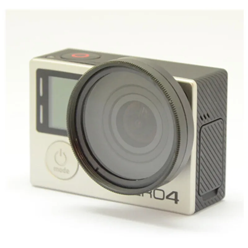 37 мм УФ фильтр для объектива Go Pro Hero3 защитная крышка GoPro Hero 4 3 Черная Камера