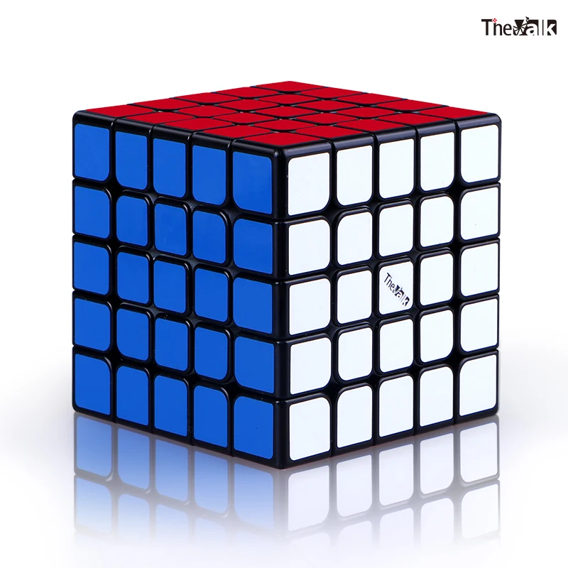 Магнитный Магический кубик головоломка Valk 5 M 5x5 профессиональный без наклеек