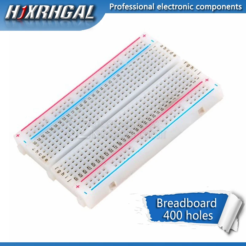 1 шт. 400 точек макетная плата без пайки hjxrhgal|Односторонняя PCB| |