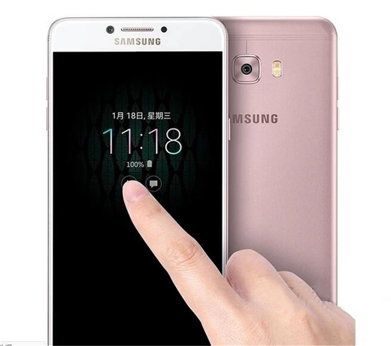 Оригинальный разблокированный мобильный телефон samsung Galaxy C7 Pro C7010 GSM 3G и 4G Android