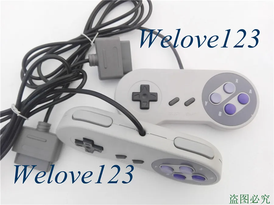 For SNES Controller Gamepad Joystick for Nintendo Console Grey 16 Bit Game Gaming | Электроника