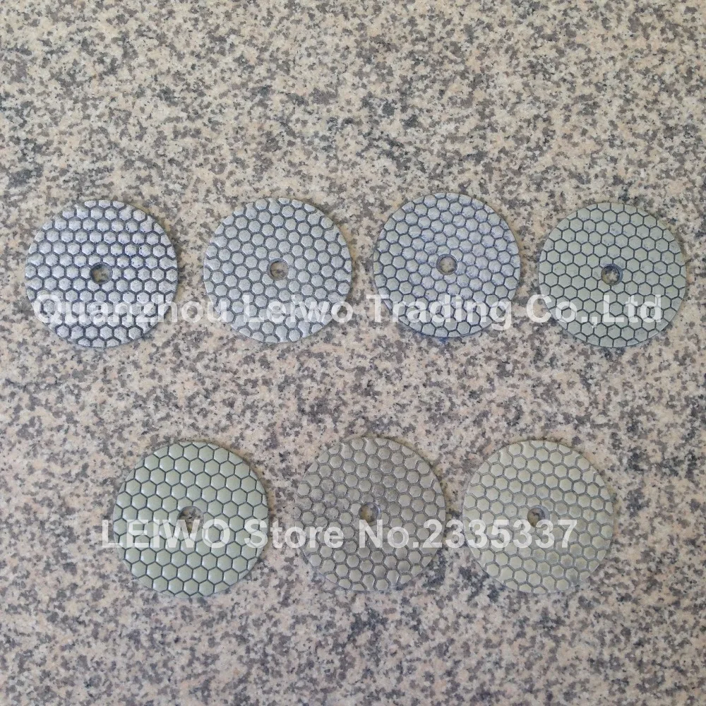 Алмазные сухие полировальные колодки 4 дюйма алмазные инструменты гранитная