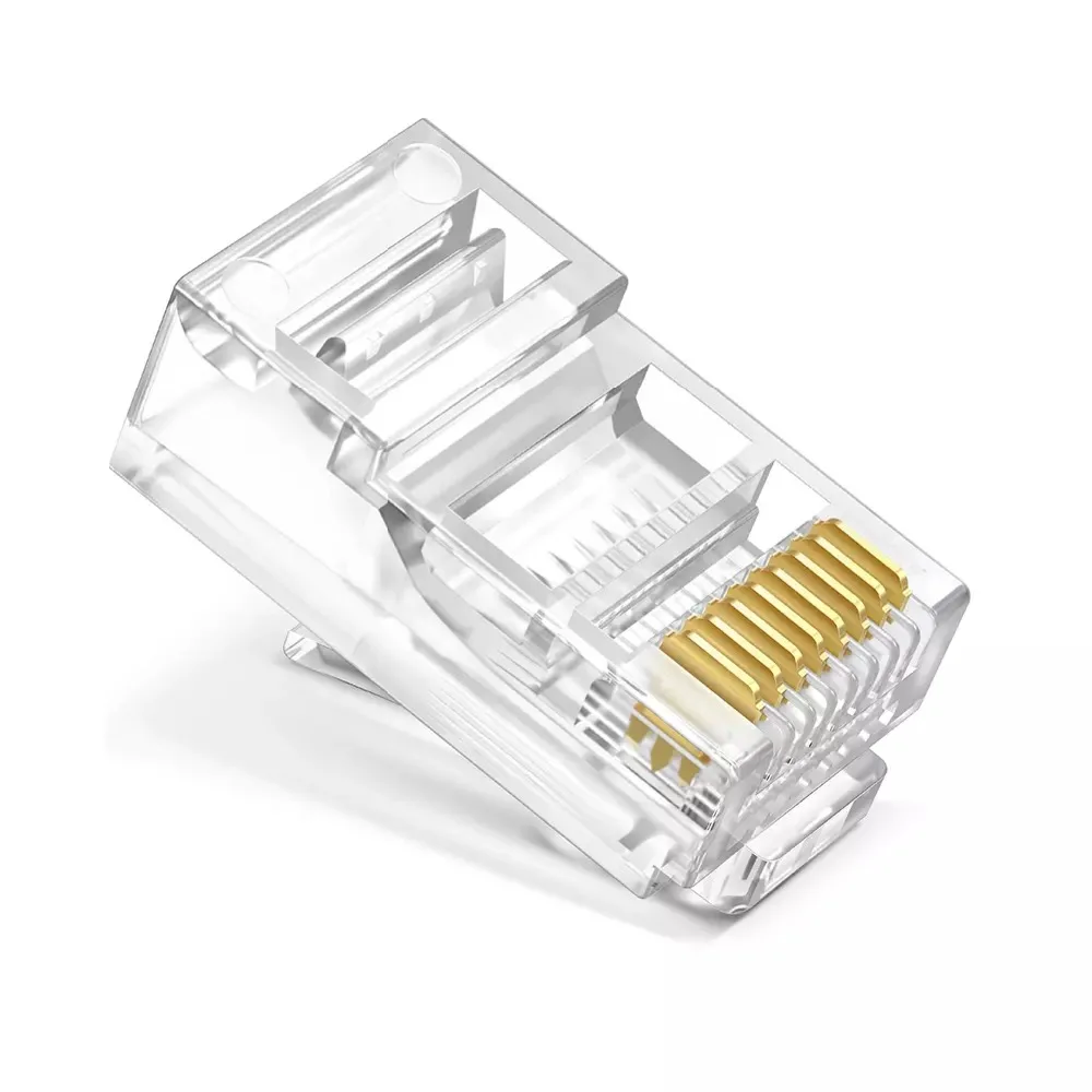 Джек RJ45 CAT 5e Коннекторы для сетевого кабеля 8P8C UTP неэкранированный переходник