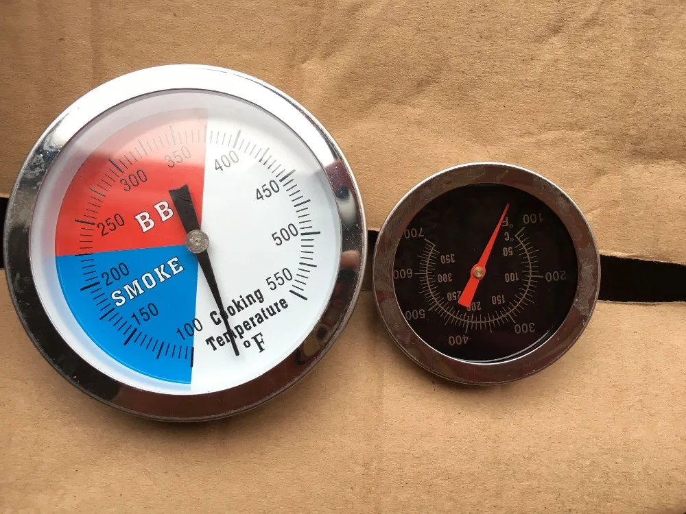 Аксессуары для барбекю из нержавеющей стали диаметром 80 мм прибор измерения