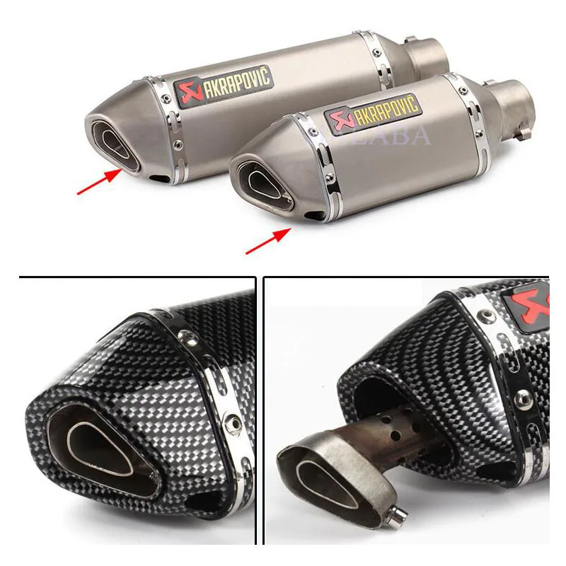 AKRAPOVIC выхлопная мото rcycle труба универсальный глушитель дБ убийца escape мото питбайк nmax crf 230 cb650f Кафе racer aerox triumph