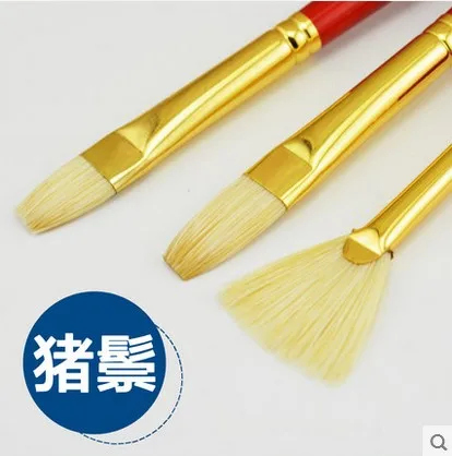 

WINSOR&NEWTON Bristle painter artist special Paint brushes Oil and Acrylic paint brushes ART supplies 4pcs/set or 6pcs/set