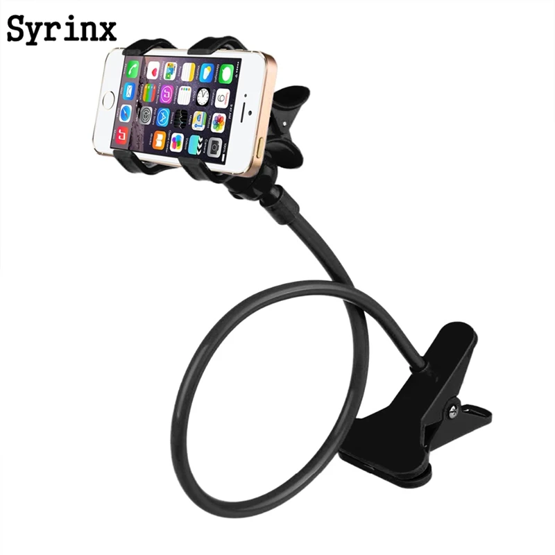 Длинный держатель для мобильного телефона Syrinx Гибкая настольная подставка iPhone X 7