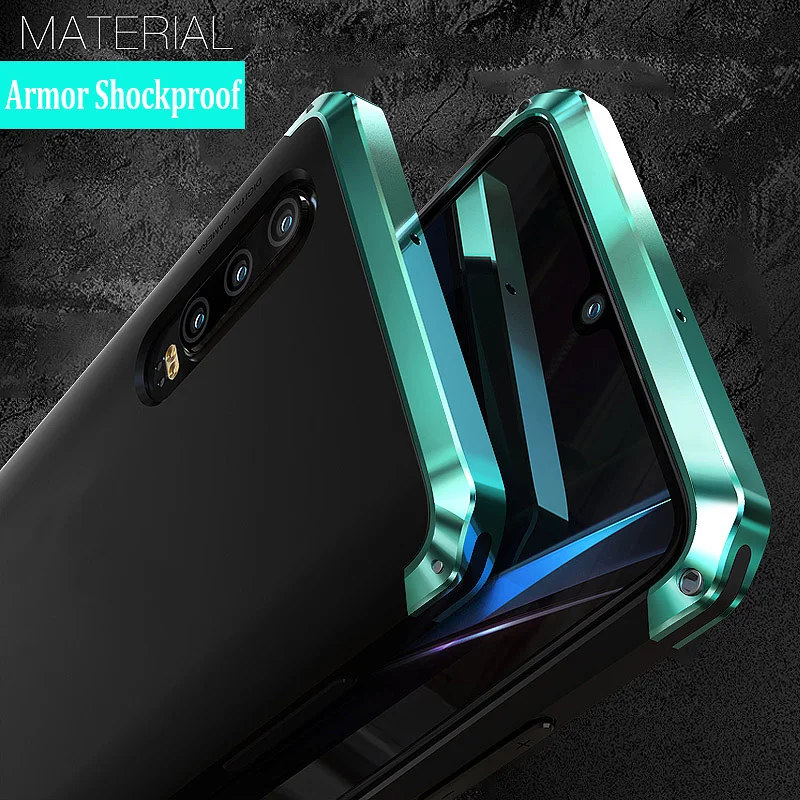 Luxury Phone Case For Huawei P30 Pro Hard Plastics Armor Shockproof Metal Frame Hybrid Cover Shell huawei p30 Coque Capa | Мобильные