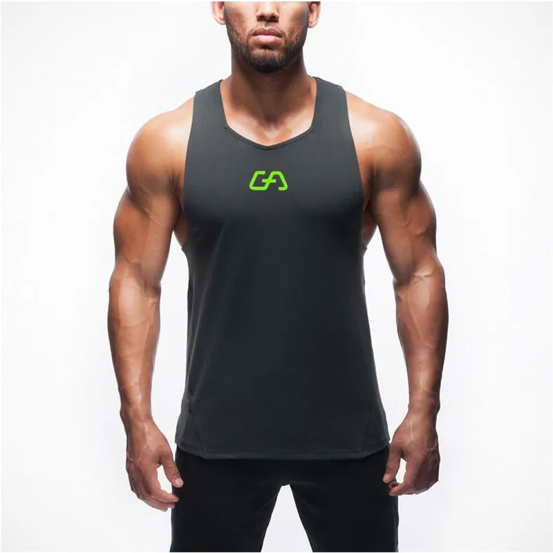 Мышцы брат жилет летом новый мужской и фитнес-скорость сушки дышащая свободные