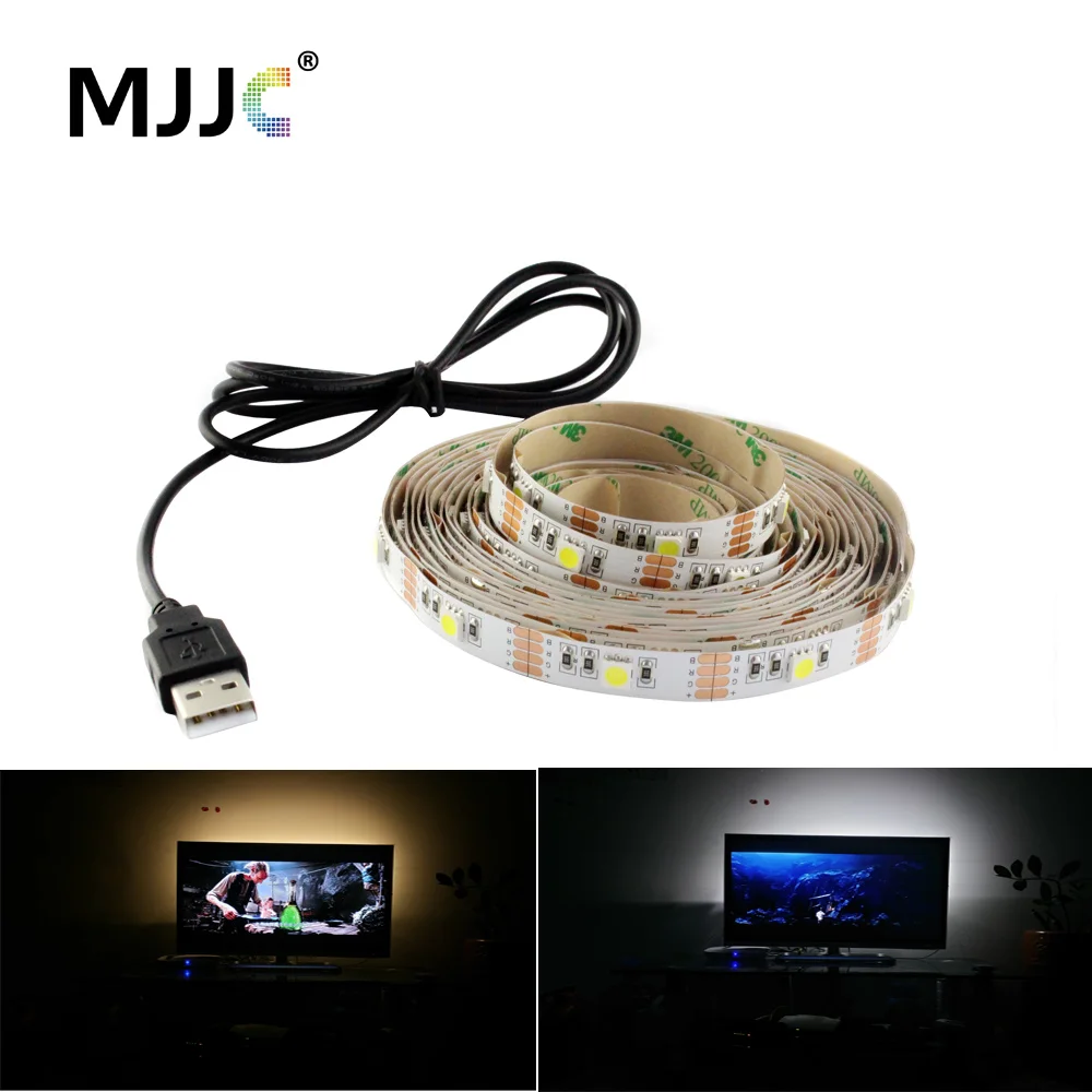 USB Светодиодные ленты 5V RGB Тира usb портами и светодиодным индикатором лента ТВ