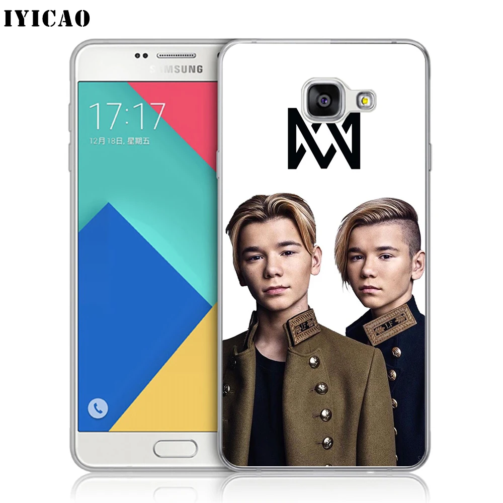 IYICAO Маркус и Мартинус певец Мягкий силиконовый чехол для телефона Samsung A10 A30 A40 A50 A70