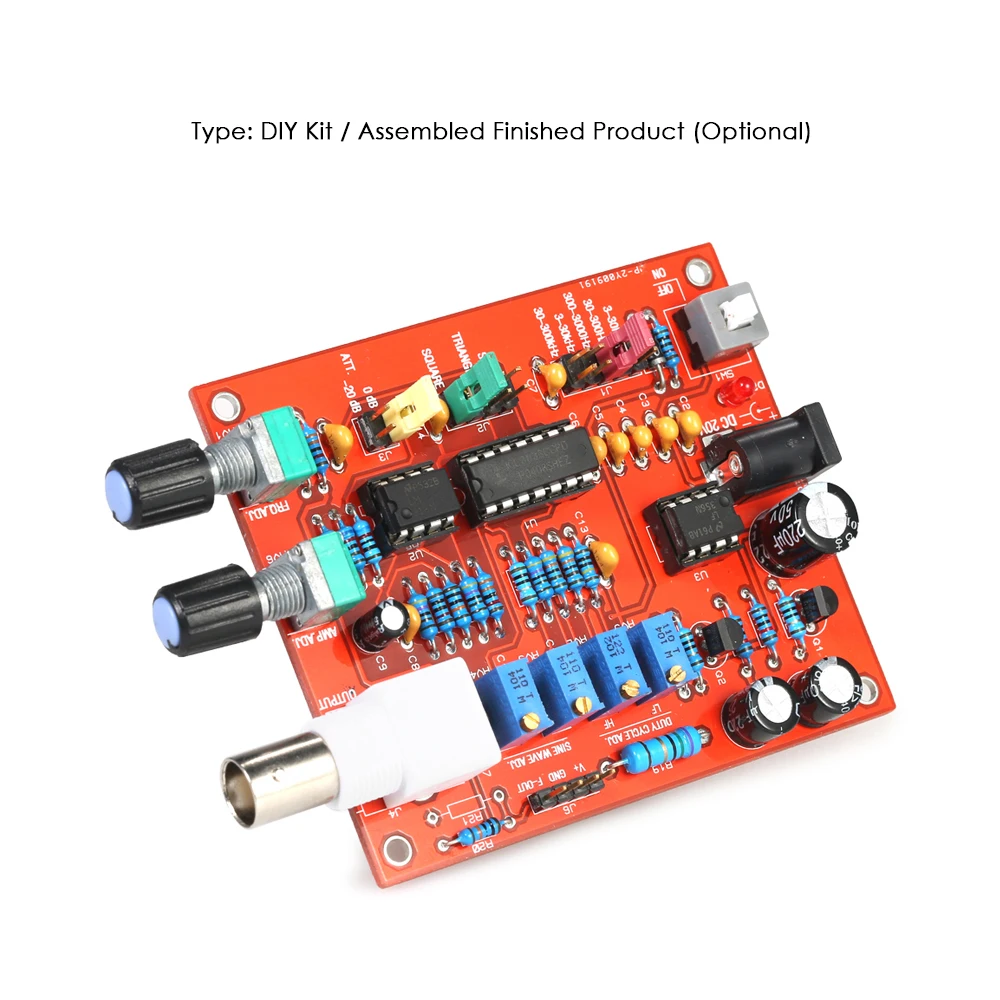FG8038 (ICL8038) функциональный генератор сигналов DIY Kit