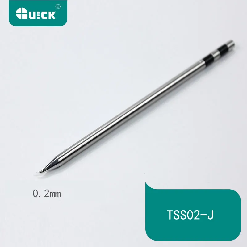 Быстрый TS1200A бессвинцовый Железный кончик паяльника ручка для сварки инструменты TSS02 Электрический паяльник головка