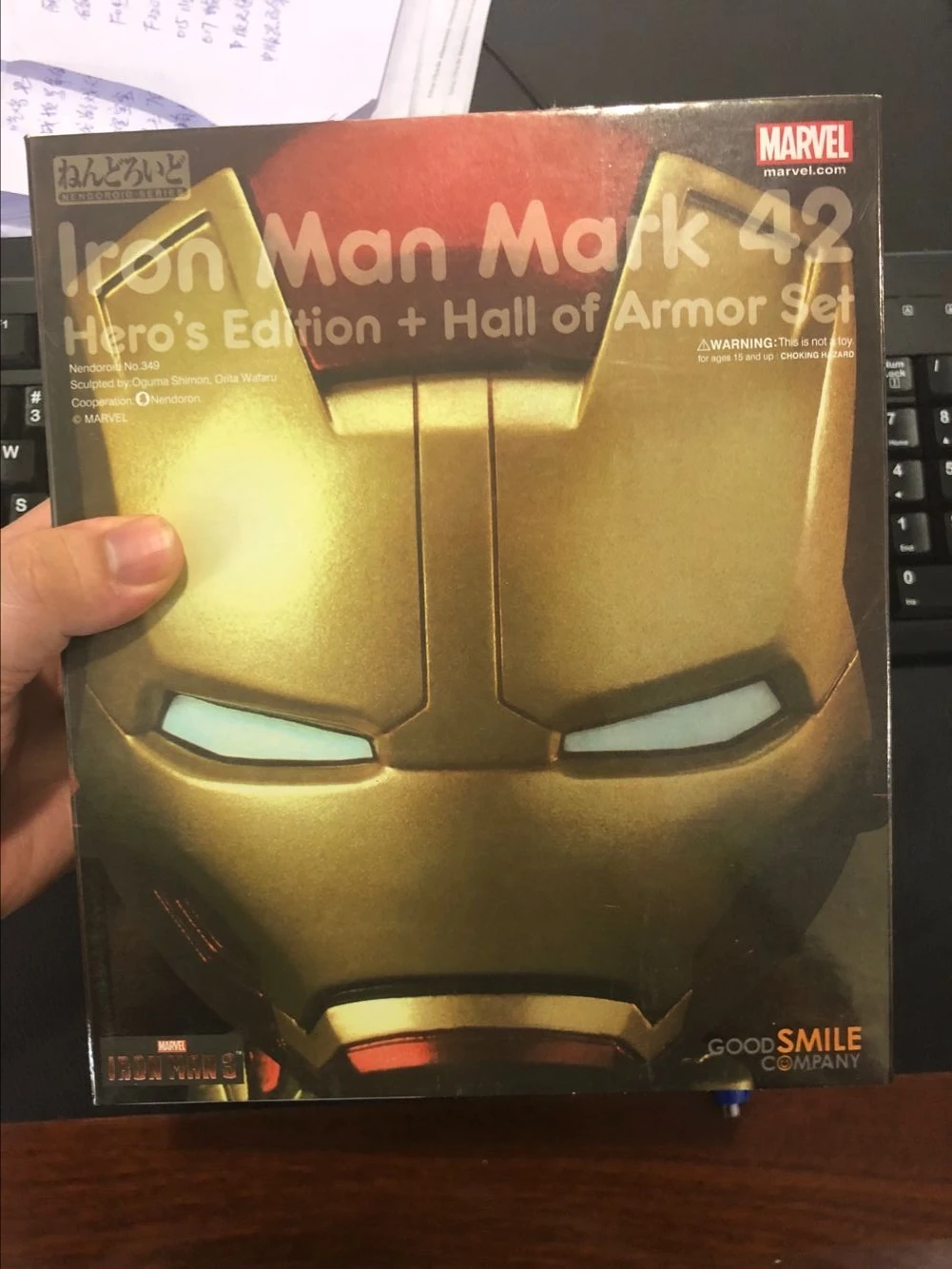 Marvel Мстители Железный человек Mark 42 серия героя набор шарнирная фигурка модель