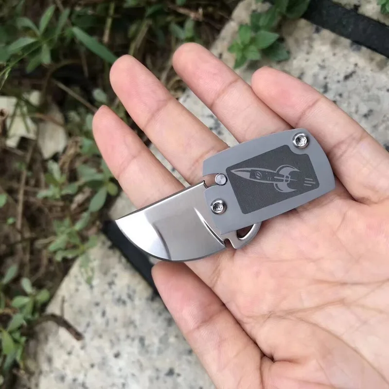 TIGEND Biner w M390 стальной титановый карманный складной нож с ручкой карманный нож для фруктов инструмент для повседневного использования