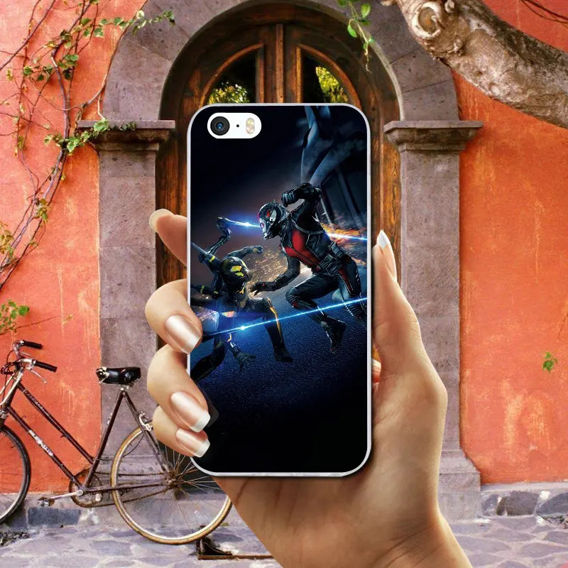 Soft TPU Silicone Mobile Phone Cases for iPhone X XR XS Max 7 6 6s 8 Plus 4 4S 5 5S SE 5C Bags Shell Fashion Antman And Wasp | Мобильные