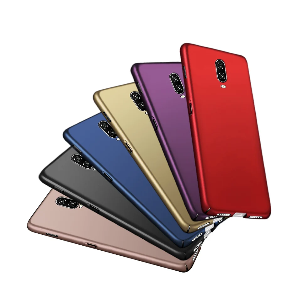Чехол для Oneplus 6T One Plus 6 T жесткий матовый чехол телефона из поликарбоната A6013 A6010 41