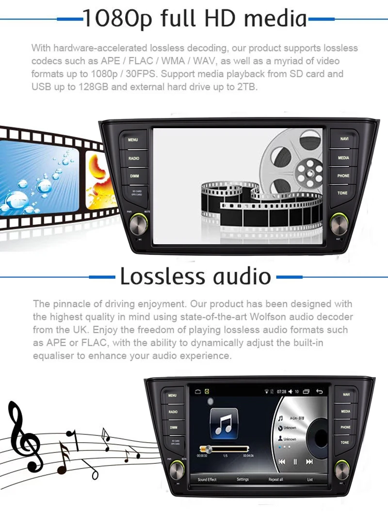 Автомобильный мультимедийный плеер 1 Din Android 7 автомобильный DVD для VW/Volkswagen Skoda fabia