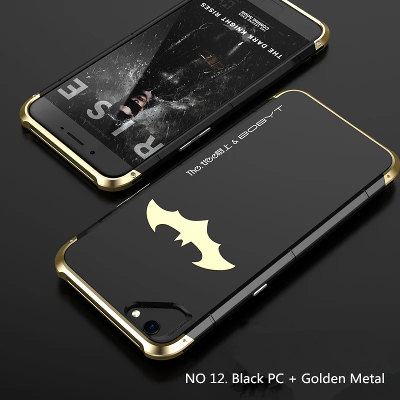 Чехол для OPPO R9 R9s металлический алюминий + PC Роскошный чехол телефона hull Wapiti