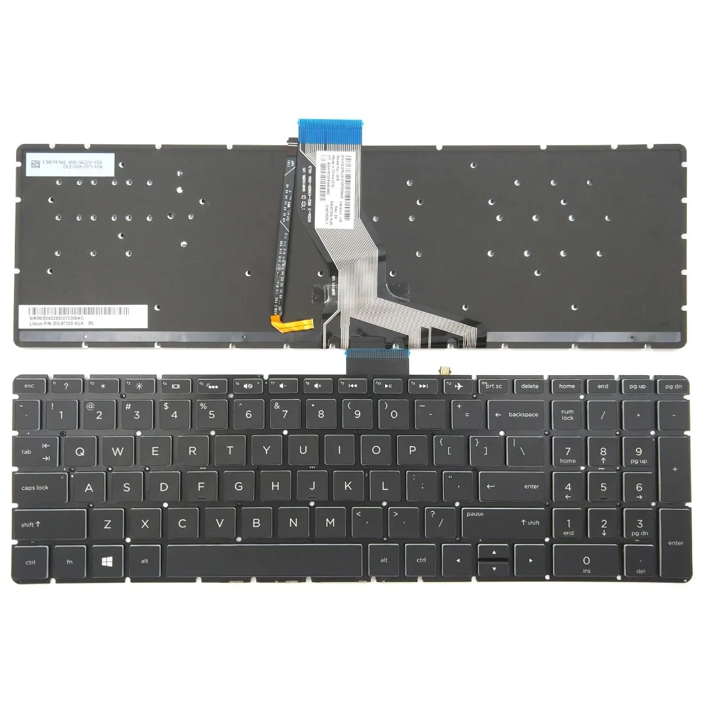 Клавиатура для ноутбука HP Pavilion Power 15 CB CB010NR CB024CL CB035WM CB041NR CB042NR с подсветкой США 926893