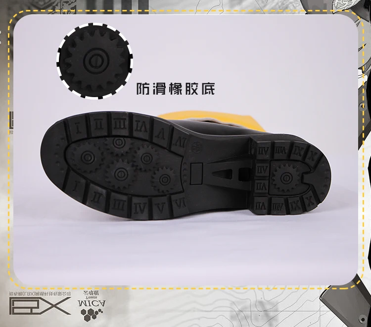 

Hot Game Girls Frontline Ump45 Shoes Cosplay Fashion Leather Boots Female Role Play Used In Stock