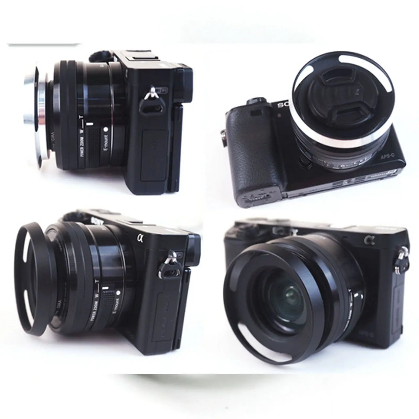 Новый металлический вентилируемый Объектив 39 мм Тонкий широкоугольный колпачок