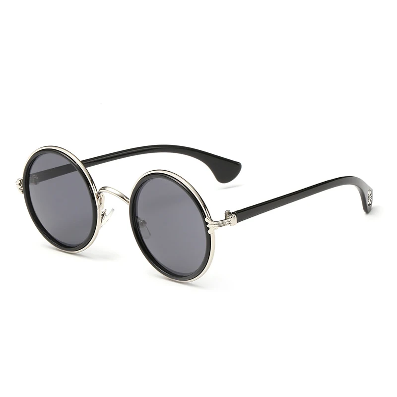 JURUI новые стильные европейские и американские Круглые ретро-очки в оправе