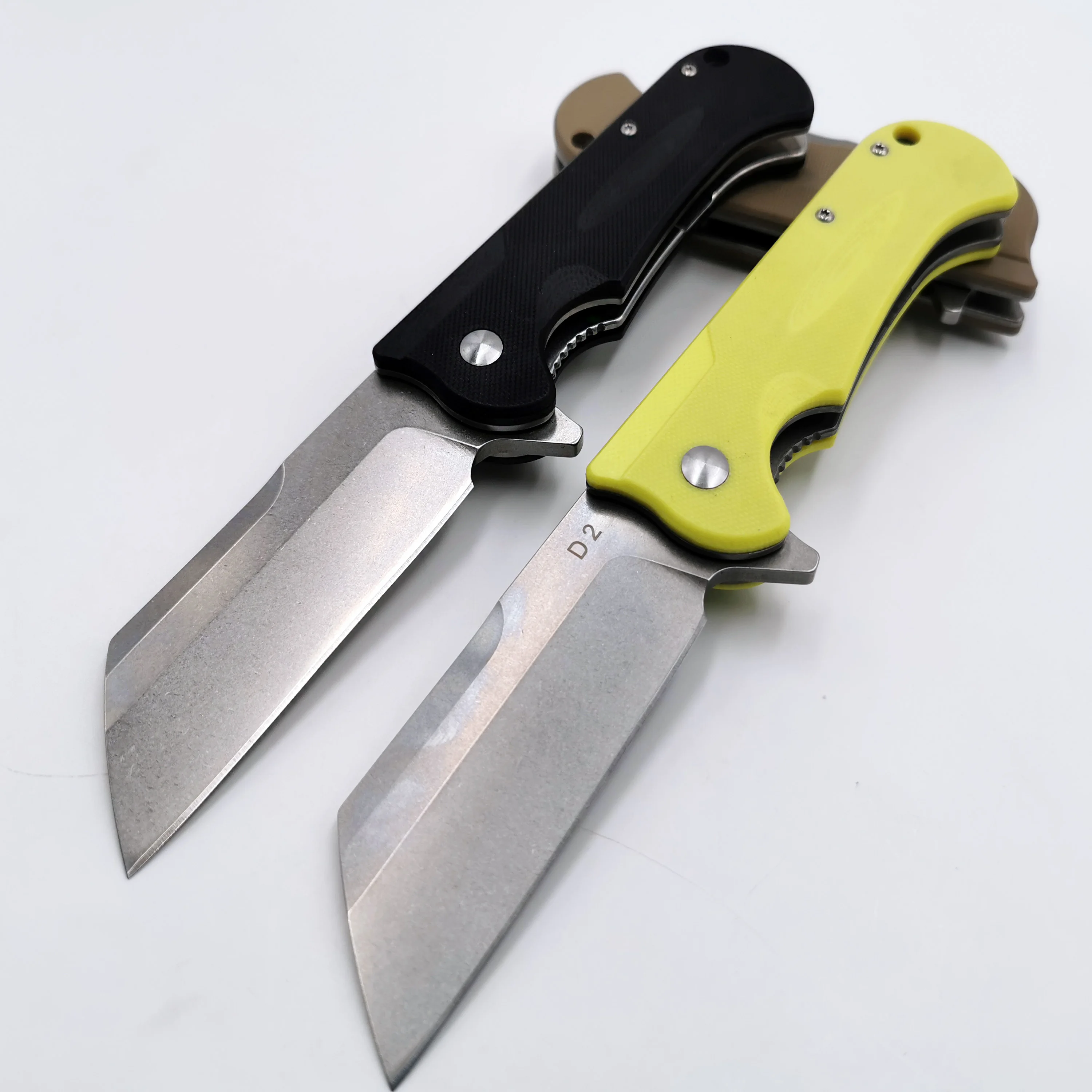 Складной нож с шариковым подшипником D2 Blade G10 ручка Флиппер армейские ножи для