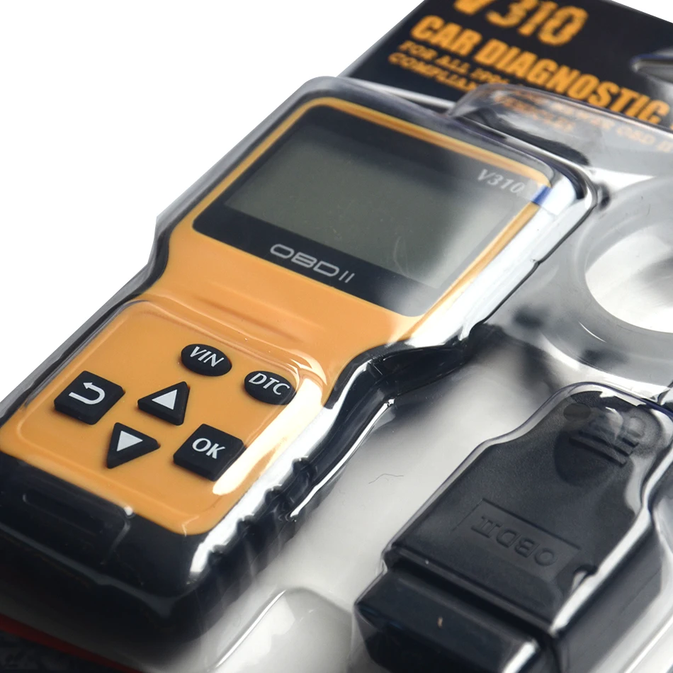 Автомобильный диагностический сканер V310 портативный ручной OBD2 очистка ошибок