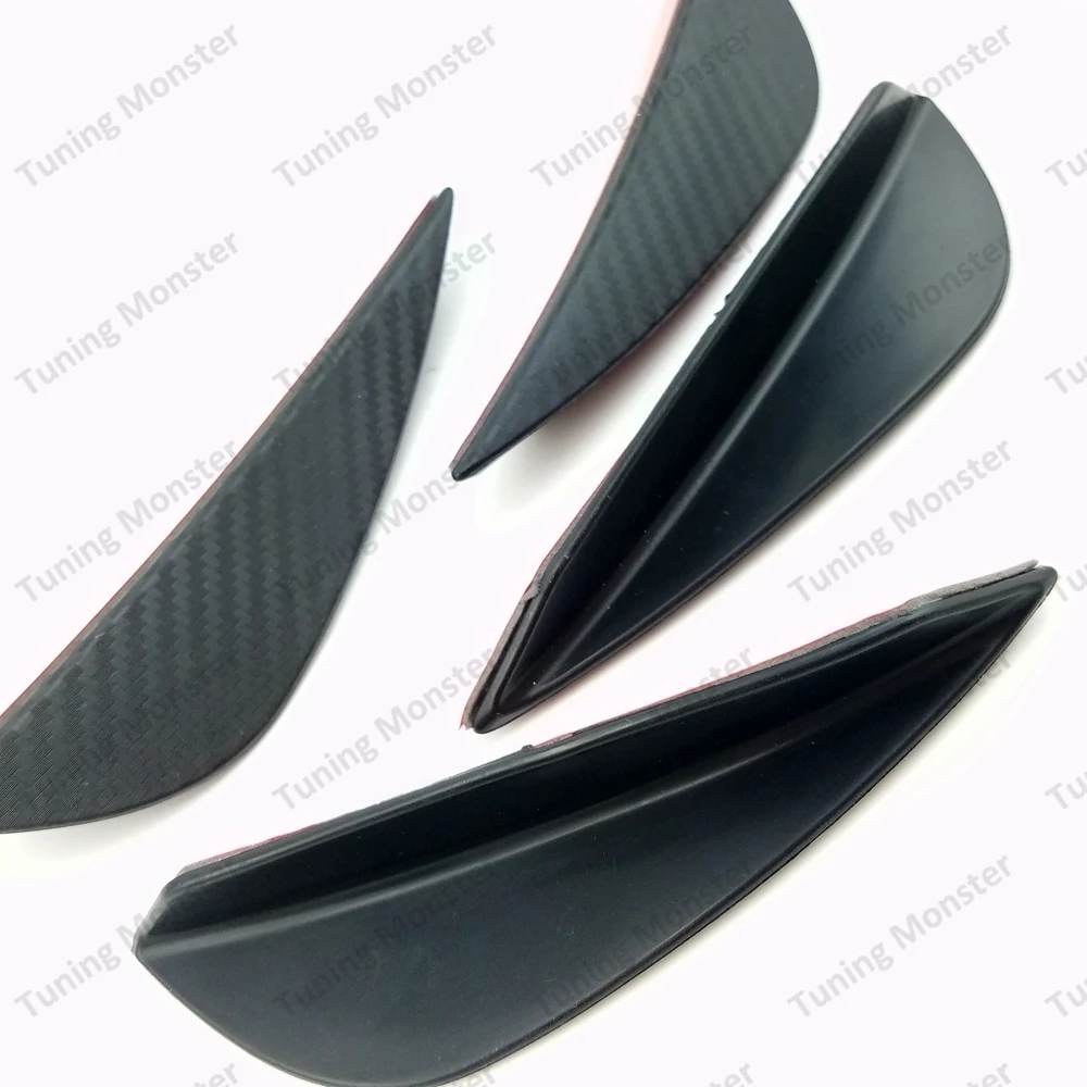 Бесплатная доставка Универсальный 4 шт. карбоновое волокно подходит для