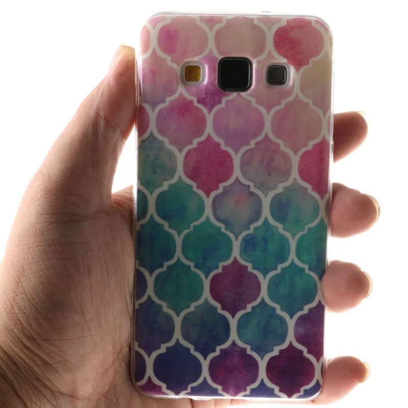 Fashion Soft TPU Case For Samsung Galaxy A3 A300F A3000 Transparent Silicone Cover Cases (2015) |