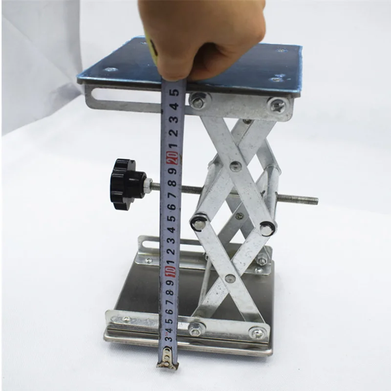 New Arrival Adjustable stainless steel Aluminum Oxide Laboratory Lab-Lift Lifting Platforms Lab Jack Scissor Stand Rack | Канцтовары для