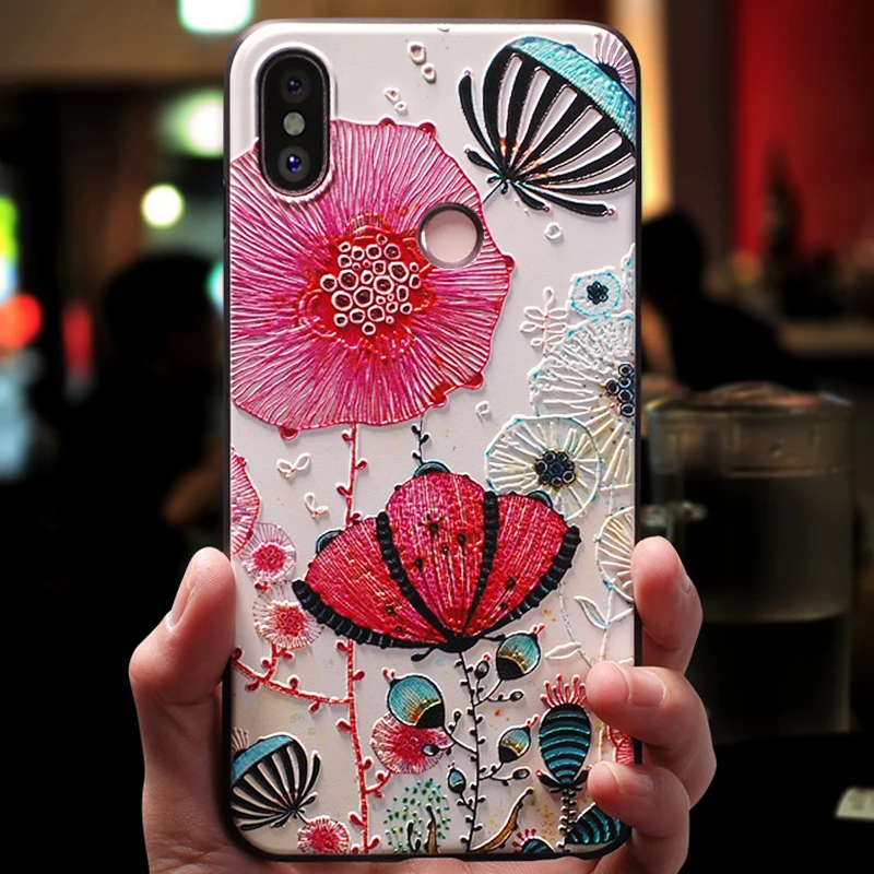 Чехол чехол для Xiaomi Mi 6x A2 Lite A 2 MIA2 6X Xiomi силиконовый милый 3D мобильного телефона