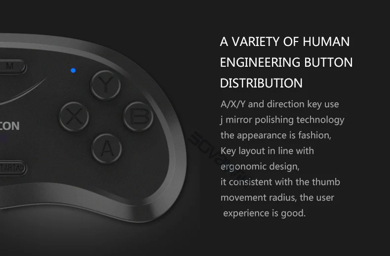 Shinecon Универсальный VR контроллер беспроводной Bluetooth пульт дистанционного управления Джойстик Геймпад музыка селфи 3D игры для iPhone Android ПК