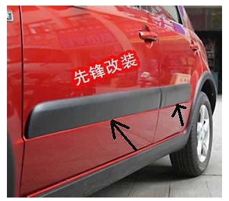Широкий корпус боковые молдинги Накладка для SUZUKI SX4(хэтчбек) 2007-2011