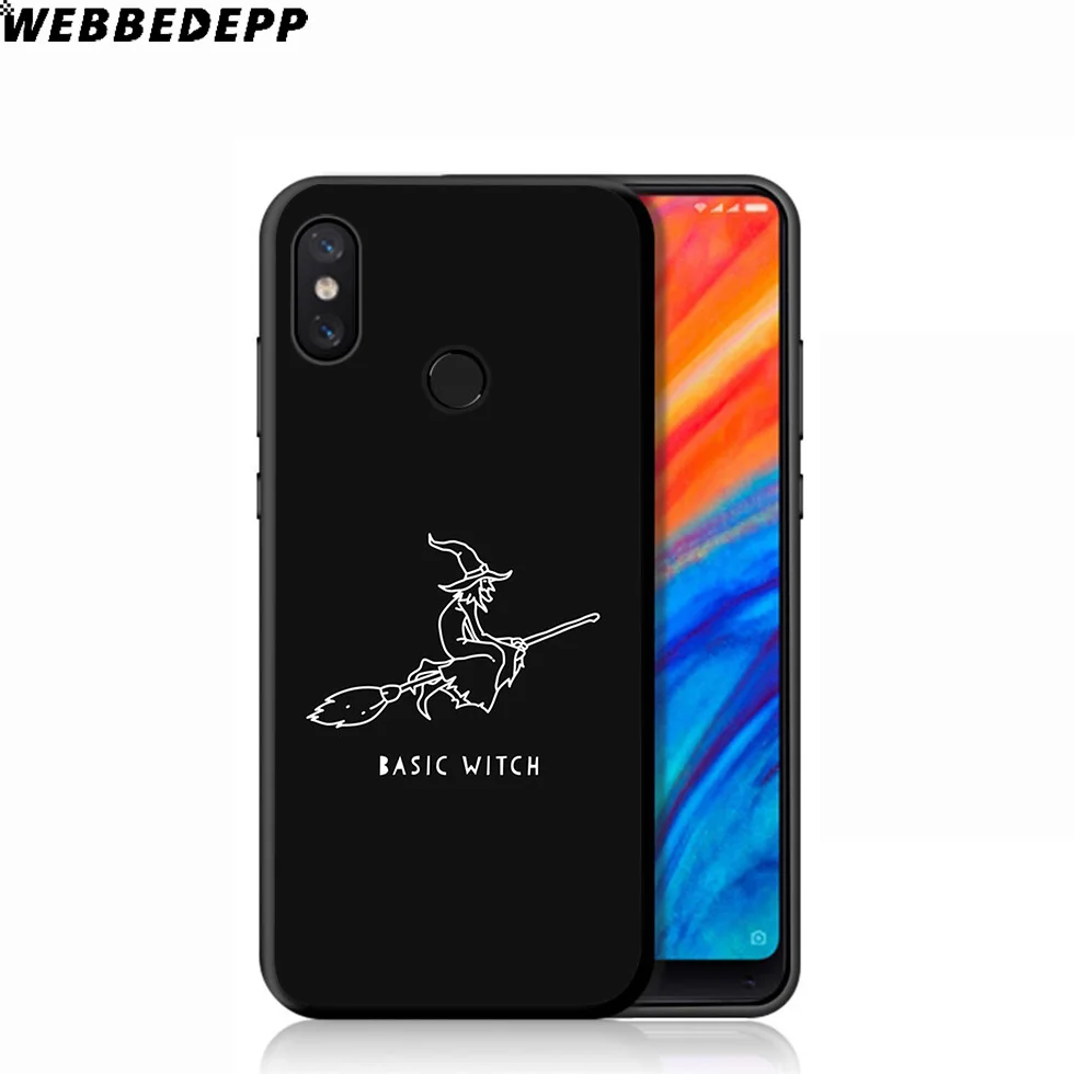 Мягкий чехол WEBBEDEPP Blue Eyes in Black Cat для Xiaomi Mi 9 8 SE 6 A1 A2 Lite MiA1 MiA2 F1 MAX 3 Mi8 POCOPHONE |