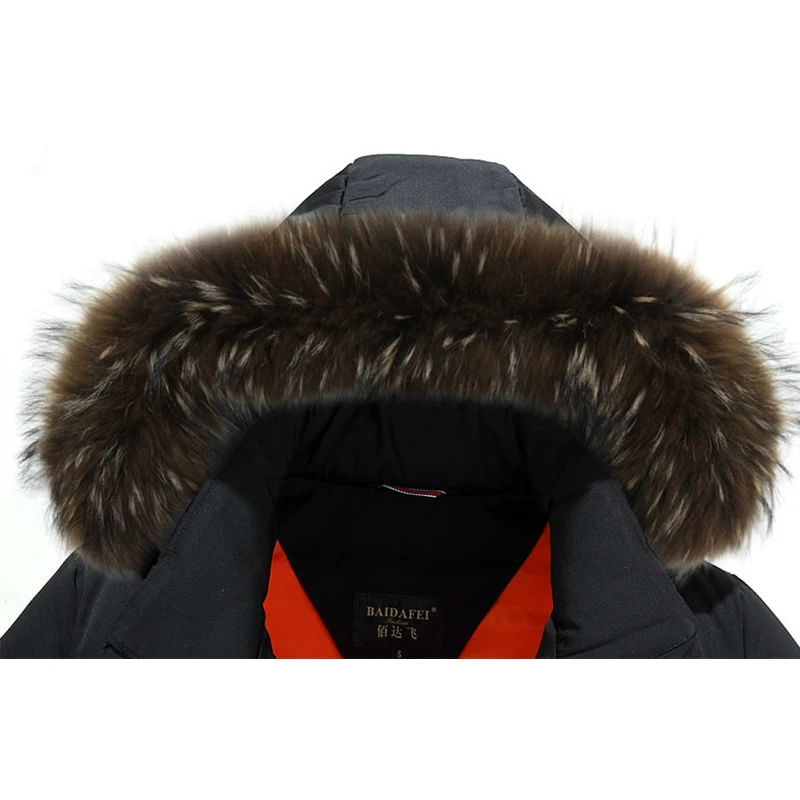 Зимняя мужская куртка 2016 зимняя брендовая утепленная Мужская теплая на утином