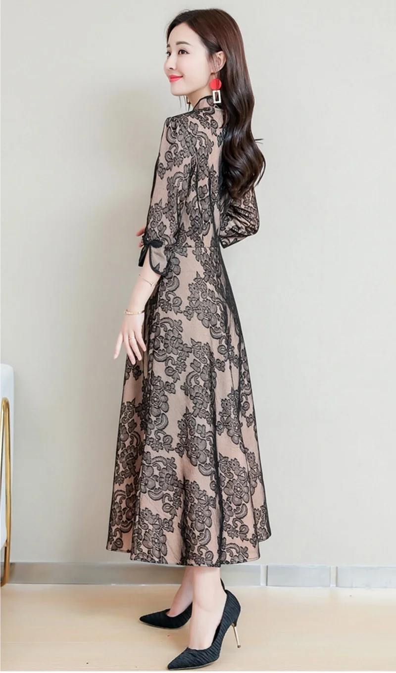 Современное китайское платье Cheongsam Qipao онлайн Китайский магазин женский халат De Soiree японское кимоно Ao Dai вьетнамское платье ff1664 L