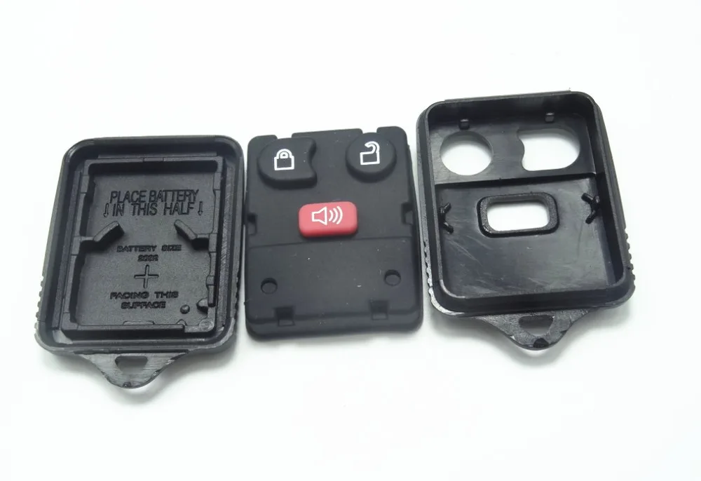 AUTEWODE New Replacement 3 Buttons Housing Fob Blank Key Shell Case For Ford Linc Mercu for Mazda accessories 1pcs | Автомобили и