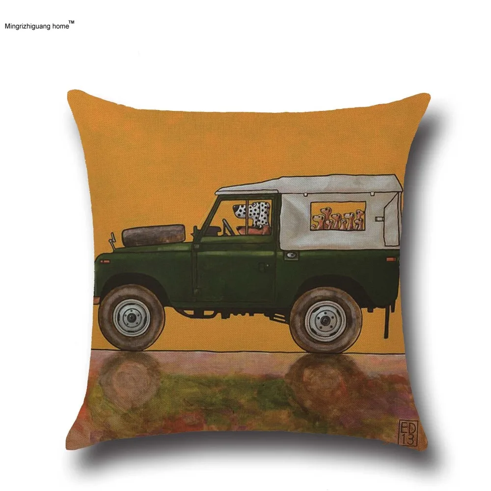 

1PC Car Train bus cushion cover for children Decorative Cushion Covers for Sofa Throw Pillow Car Chair Home Decor Pillow OU 017